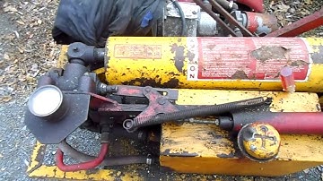 1959 Lickity Log Splitter Up Close