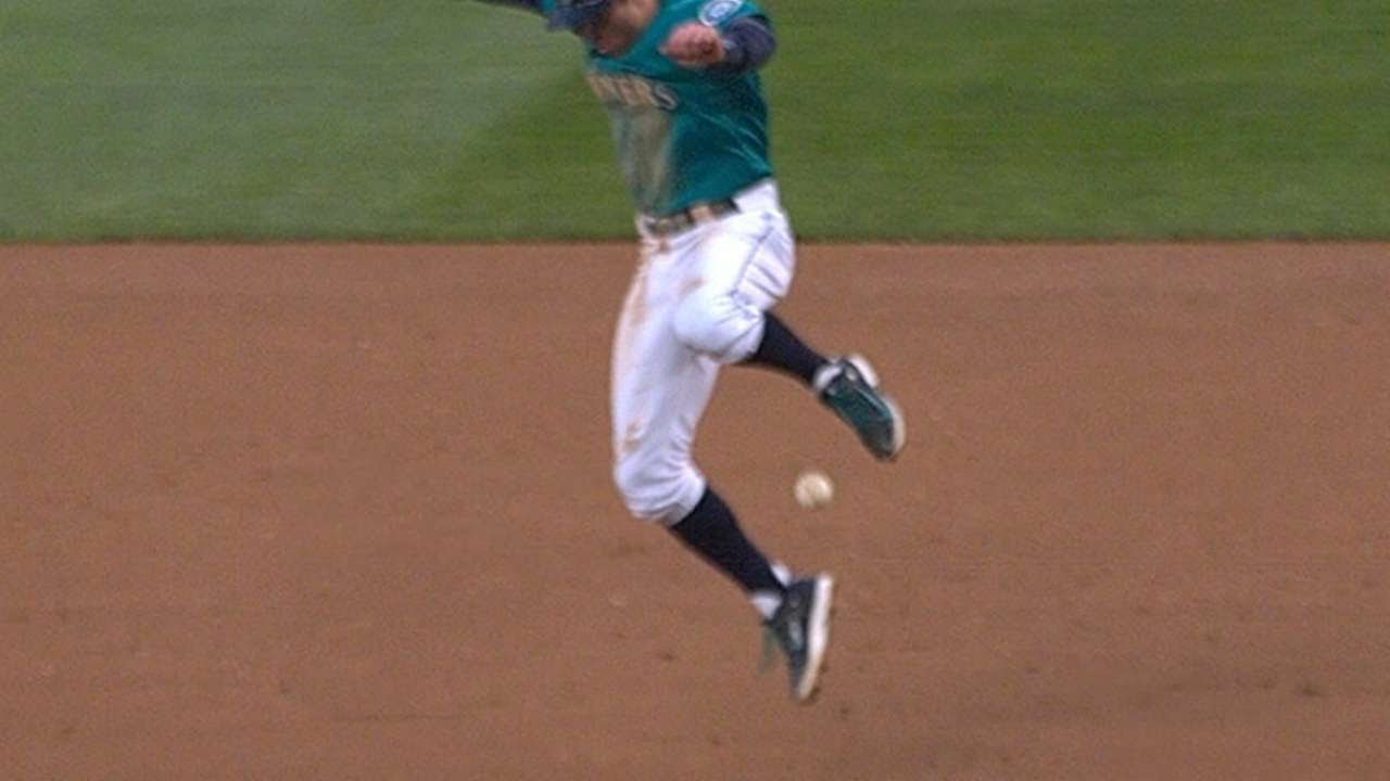 BALSEA Miller hit by batted ball, ruled out YouTube