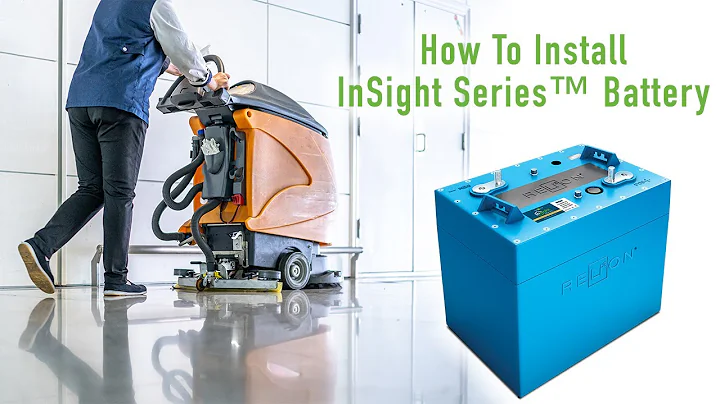 How To Install InSight Series™ 24V Lithium Batteries In A Floor Machine