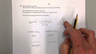 OCR GCSE Maths June 2014 non-calc Q20
