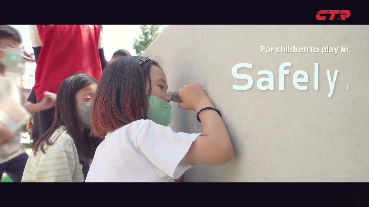 The First of our happy and safe playground opened