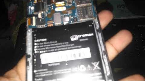 Micromax aq5001 phone auto restart or hanging logo problem solve