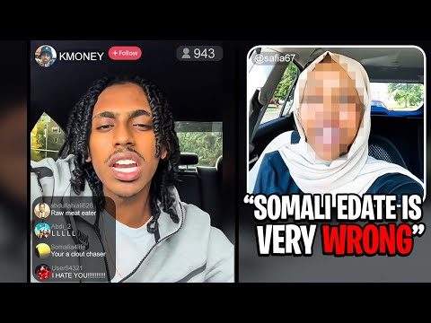 K Money Vs Somali TikTokers HEATED Debate About the Somali E date…