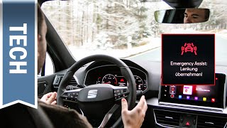 Seat Emergency Assist im Test: Automatischer Nothalt ausprobiert & Vergleich VW, Audi & BMW