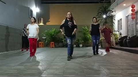 MERI TERI REMIX 2023 LINE DANCE|| CHOREO BY BGC ( INA) DEMO BY HAPPY LINE DANCE