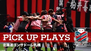 北海道コンサドーレ札幌 のスーパープレーをピックアップ！