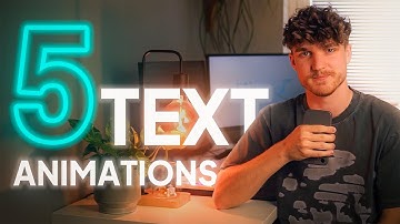 Top 5 Text Animations in After Effects