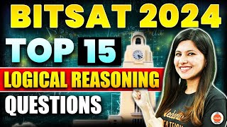 BITSAT 2024 | Logical Reasoning Questions | Namrata Ma'am