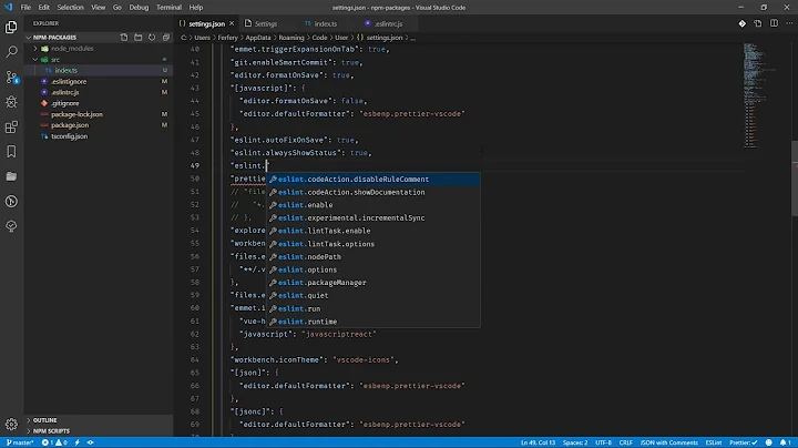 Config VSCode with ESLint and Typescript #1 of 3