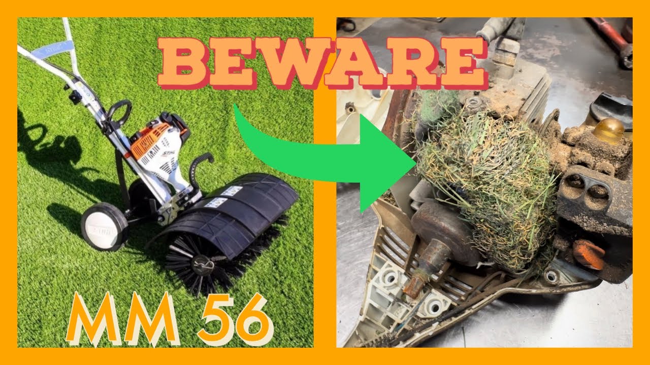 STIHL MM 56 YARD BOSS COMMON PROBLEMS ARTIFICIAL GRASS INSTALLERS BEWARE