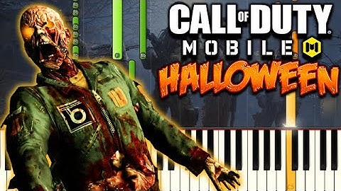 Halloween Theme Song - Call Of Duty Mobile (COD Mobile) [Piano Tutorial]
