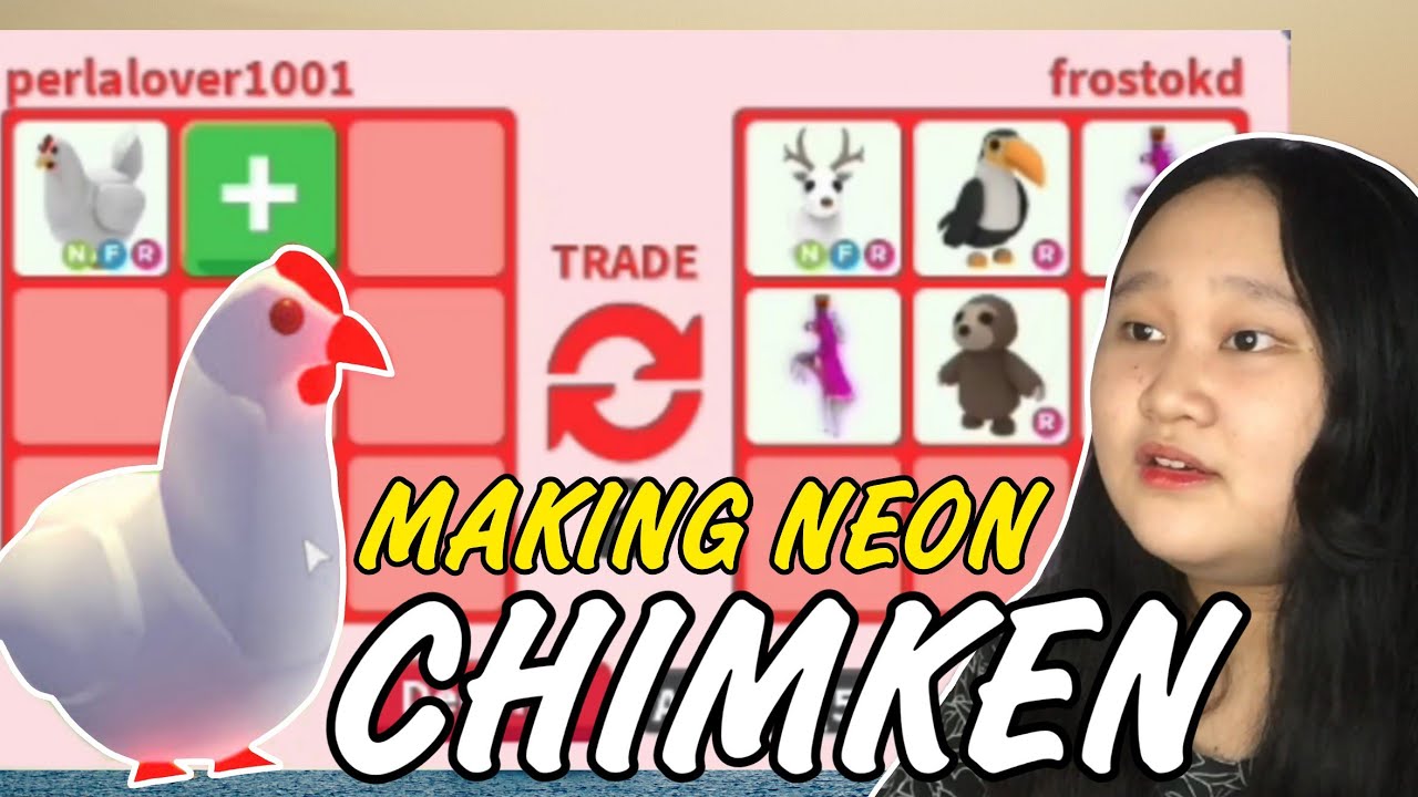 Chicken, Trade Roblox Adopt Me Items