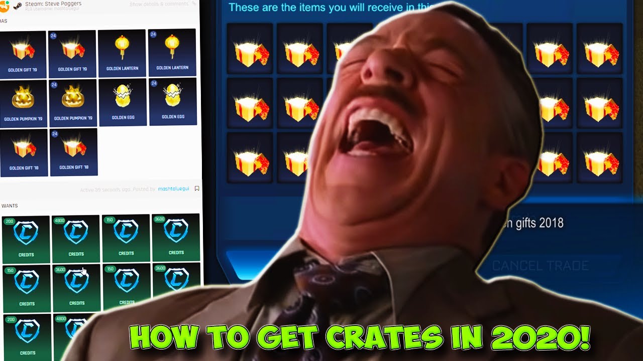 How To Get Crates In Rocket League Fast