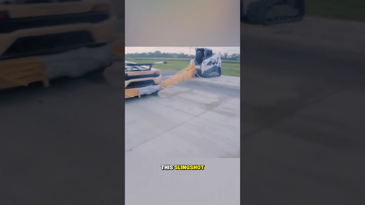 Will 30 Rubber Bands Launch a Lamborghini? 🤯