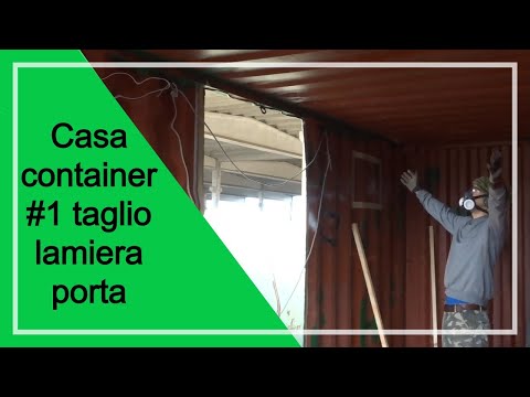 Video: Come si fa a tagliare una porta in un container?