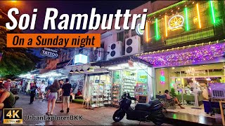 Rambuttri Road | ถนนรามบุตรี ทัวร์เดินเท้า | Part 2 | Bangkok Nightlife Walk | Bangkok Travel Guide