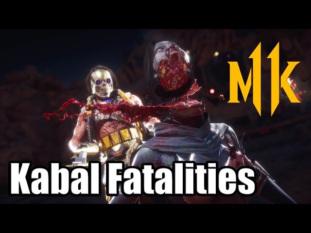 MORTAL KOMBAT 11 Baraka Fatalities So Far (MK11 Baraka Fatalities Showcase)  