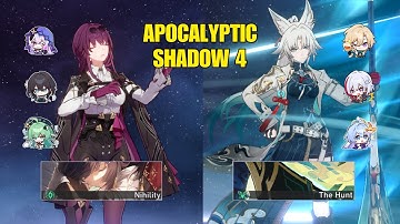 E0 Kafka DoT (E1RM,E1BS) & E0 Feixiao FART | Apocalyptic Shadow 4 | Honkai Star Rail 3.3