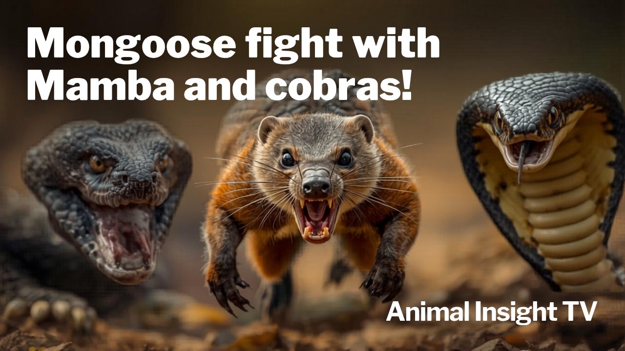 King Cobra vs Mongoose vs Black Mamba – Ultimate Snake Battle Explained