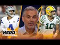 Jordan Love proved he is a backup QB in loss vs. Raiders, what is limiting Dak? | NFL | THE HERD