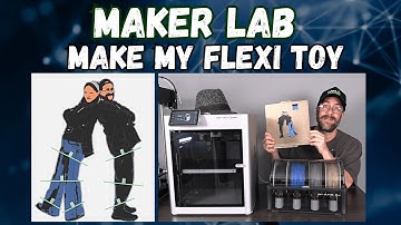 MAKE YOUR OWN 3D Printed FLEXI TOY! Let