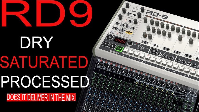 Long Awaited Behringer RD-9 Now Shipping