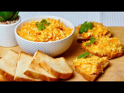 Съедят за минуту! Беру морковь и готовлю вкусную закуску из простых продуктов!