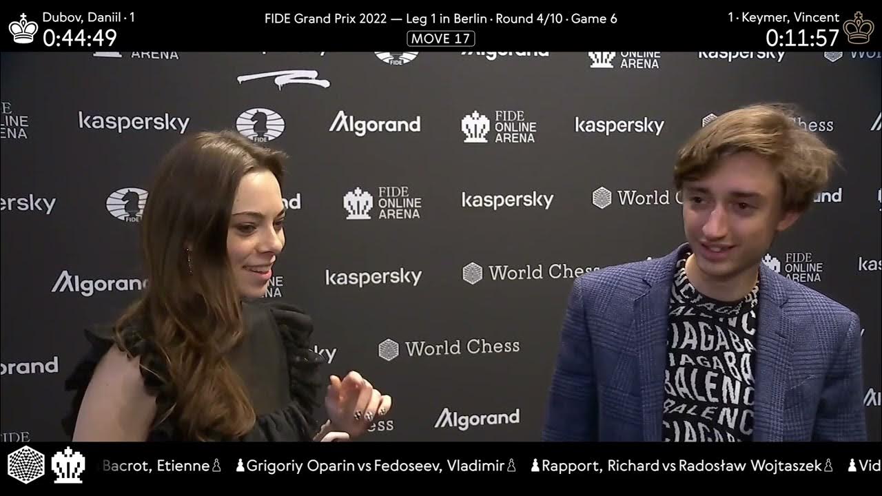 VaVa Chess on X: Interviewer: How much chess players earn? Dubov: There  are people who earn half a million without doing that much Are you talking  about Top 5, or Top 10?