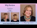 Estetica Sage in the color R30/28/26 | WIG REVIEW | Wavy chin length bob with lace front & mono part