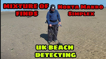 UK BEACH DETECTING USING THE NOKTA MAKRO SIMPLEX.
