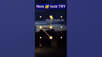 New 🔐 lock TRY? screen lock? pattern lock? mobile lock #short #shorts #ytshorts #youtubeshorts