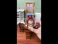 Mini kitchen smallest ice cream candy double layer cake #mini kitchen #mini food play #micro-scale