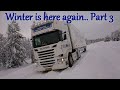 Winter Trucking in Northern Scandinavia Oct    Nov  2019 Part 3
