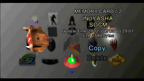 my ps2 save files/icons for this month