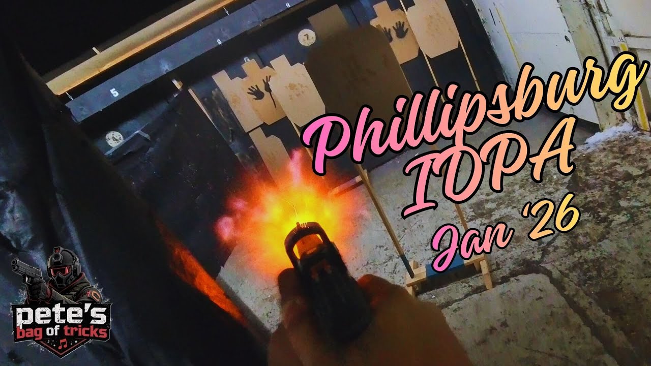 May the Excitement Never End… at Phillipsburg IDPA January 2026. Desperate to Shoot a Match Edition