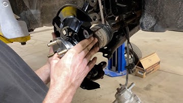 Replace Front Steering Knuckle Wheel Bearing Assembly 2009 Toyota Corolla