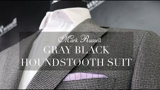 Gray Black Houndstooth Suit | Mark Russell Clothing screenshot 1