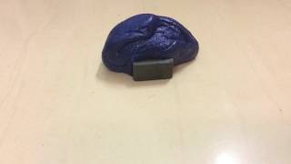 Magnetic putty time lapse