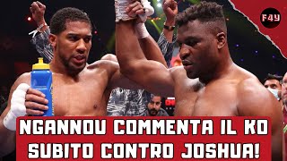 Ngannou COMMENTA il KO contro Anthony Joshua (TRADUZIONE CONFERENZA STAMPA)