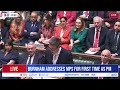 Andy Burnham addresses MPs for the first time as PM