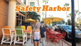 Safety Harbor Main Street 4K Walk | Small-Town Florida Charm