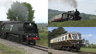 34070 Manston, 6880 Betton Grange AND GWR Railcar 22 stole the show at the GWSR!