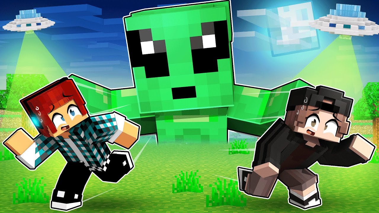essa CRIATURA INVADIU meu MUNDO DE MINECRAFT...