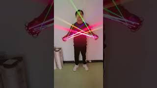 RGB Laser Gloves Flash Finger  #ledoutfit #fashion #lightshow #ledlights #ledrobots #party #light