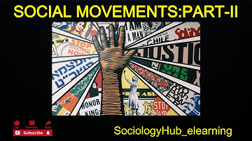 SOCIAL MOVEMENTS SOCIOLOGY PART 2 II 12th II BA II MA II IGNOU II NET