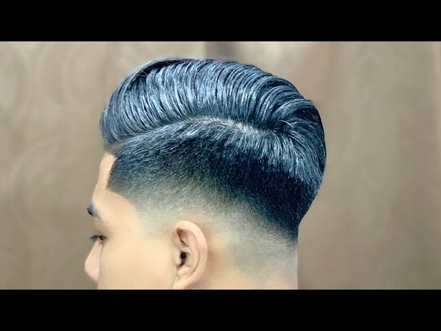 POTONGAN RAMBUT NATURAL TERBAIK REMAJA / mid FADE haircut tutorial
