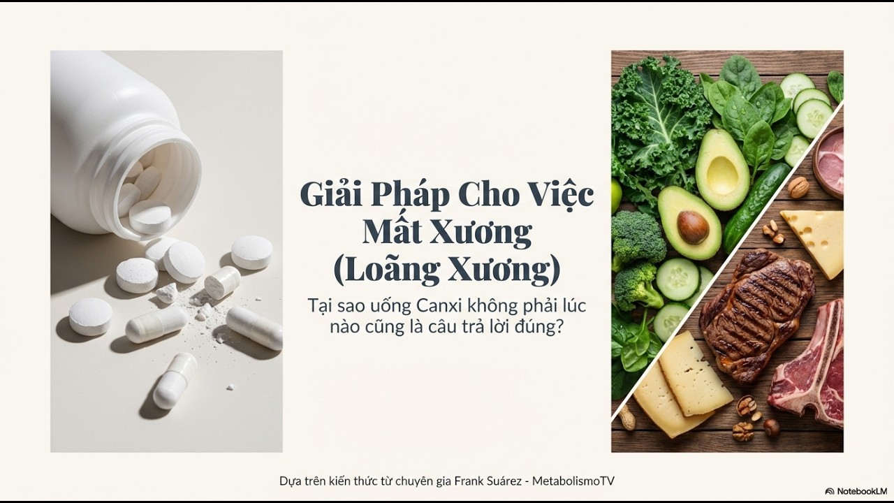 Giải Pháp Loãng Xương Có Phải Là Can Xi|KHOA HỌC VÀ THỰC NGHIỆM