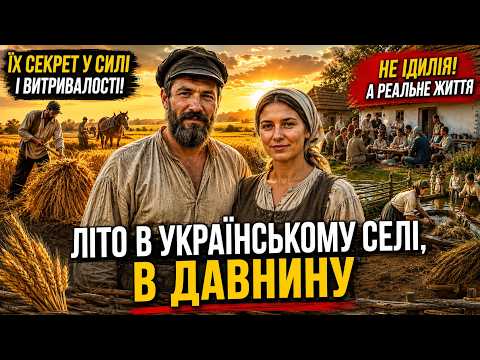 HOW SUMMER WAS SPENT IN ANCIENT UKRAINIAN VILLAGES