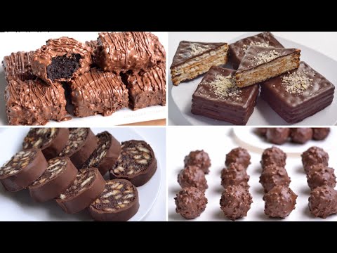 4 Resep Gampang Buat Pecinta Coklat | Kue Coklat Kesukaan Anak-Anak | Kompilasi