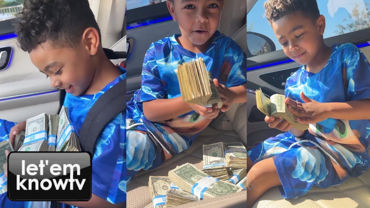 Blueface Flexing His Timepiece As He Surprise His Son With A PS5 And ...